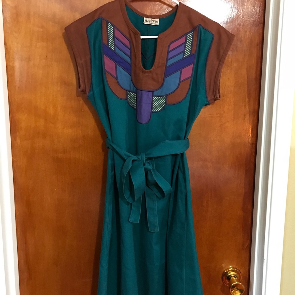 1970s G Girvin Seattle Dress